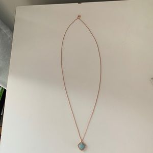 Rose Gold Genuine Kendra Scott Long Necklace